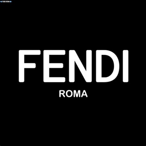 fendi logo black background|who is fendi owned by.